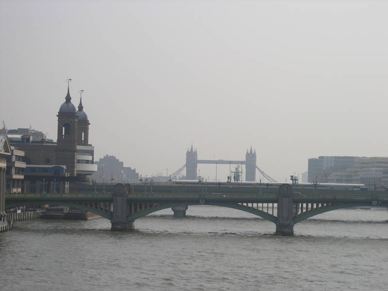 London, April 13-15th 2007: Meeting Sun Lim. To the East of Millennium Bridge: The Tower of London.