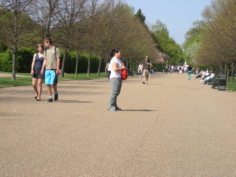 London, April 13-15th 2007: Meeting Sun Lim. She always had to wait for the rest of us.