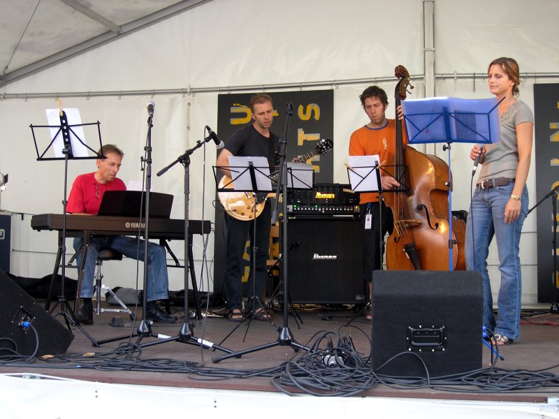 Langnau Jazz Nights 2007: Junior Jazz Meeting on the Viehmarktplatz. July 28th 2007.