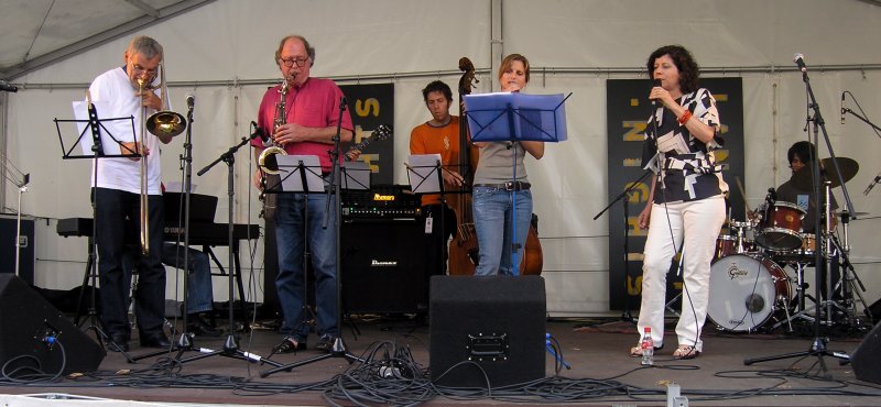 Langnau Jazz Nights 2007: Junior Jazz Meeting on the Viehmarktplatz. July 28th 2007.