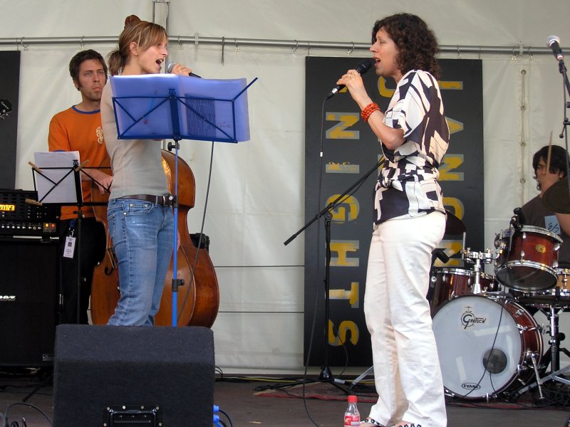 Langnau Jazz Nights 2007: Junior Jazz Meeting on the Viehmarktplatz. July 28th 2007.