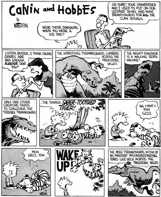 Calvin and Hobbes